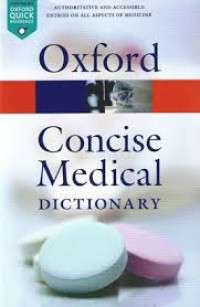 Image of Oxford Concise Medical Dictionary